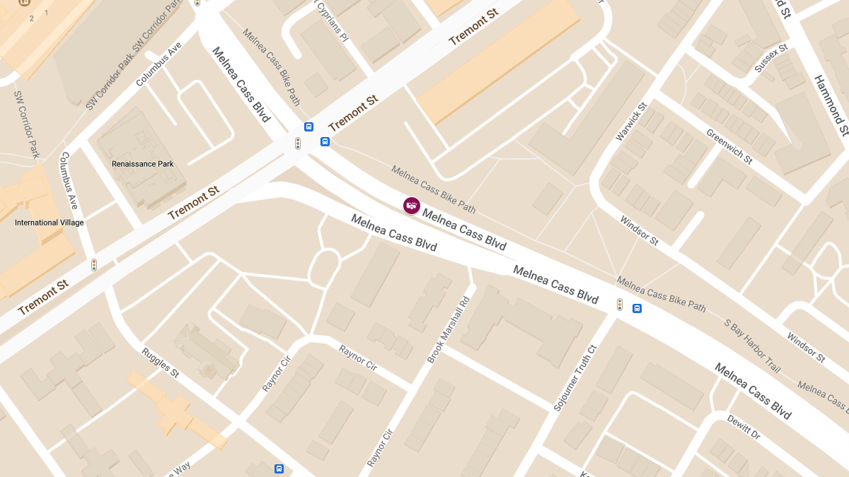 Crash with Injuries at 600 Melnea Cass Blvd