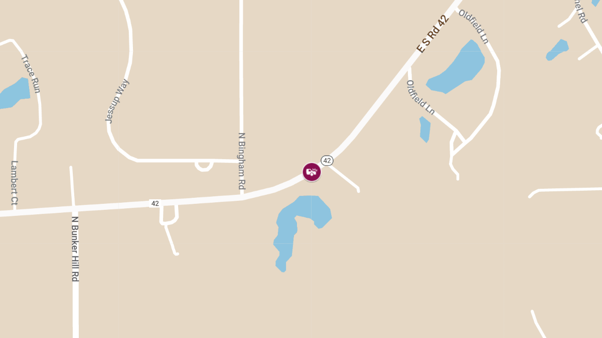 Crash with Injuries at 612 State Rd 42
