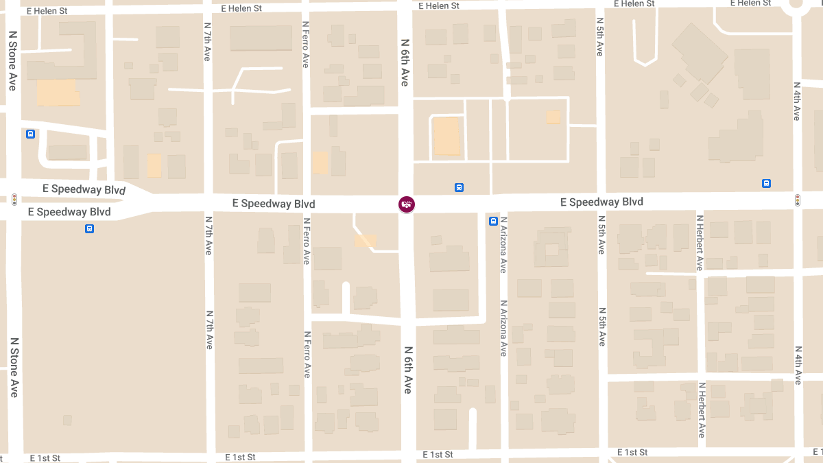 Crash with Injuries at 6th Ave & Speedway Blvd