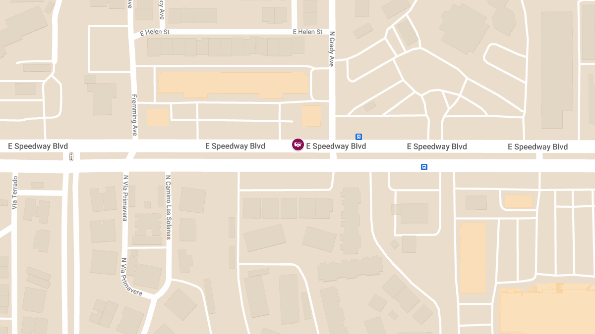 Crash with Injuries at 7699 E Speedway Blvd