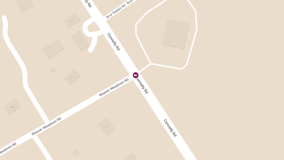 Crash with Injuries at Connelly Rd & Weavers Meadows Rd