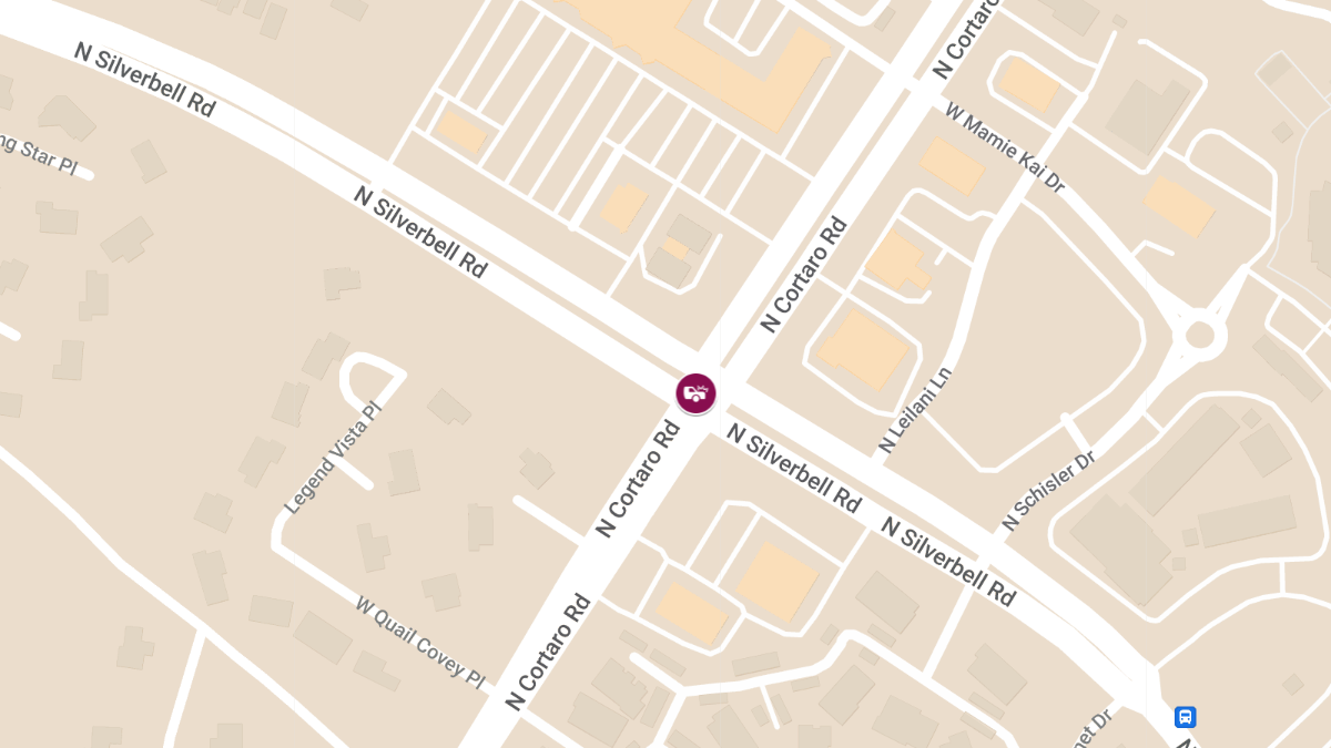 Crash with Injuries at Cortaro Rd & Silverbell Rd