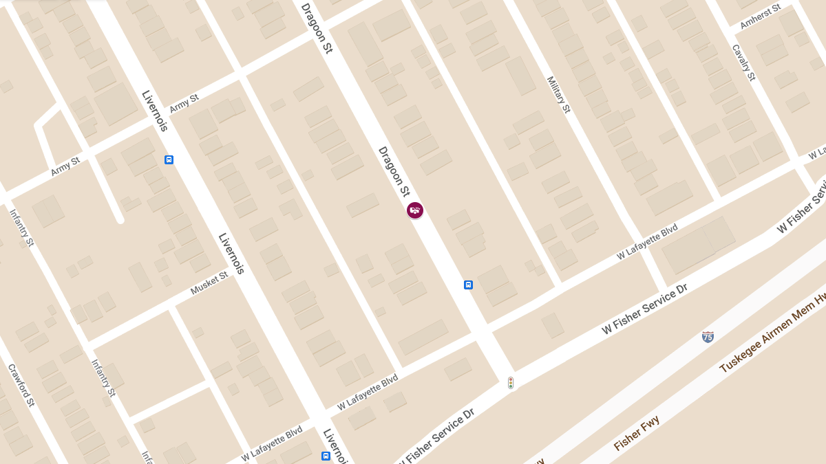 Crash with Injuries at Dragoon St & W Fort St