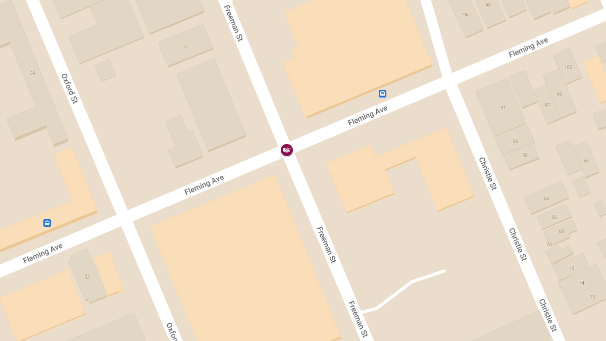 Crash with Injuries at Fleming Ave & Freeman St