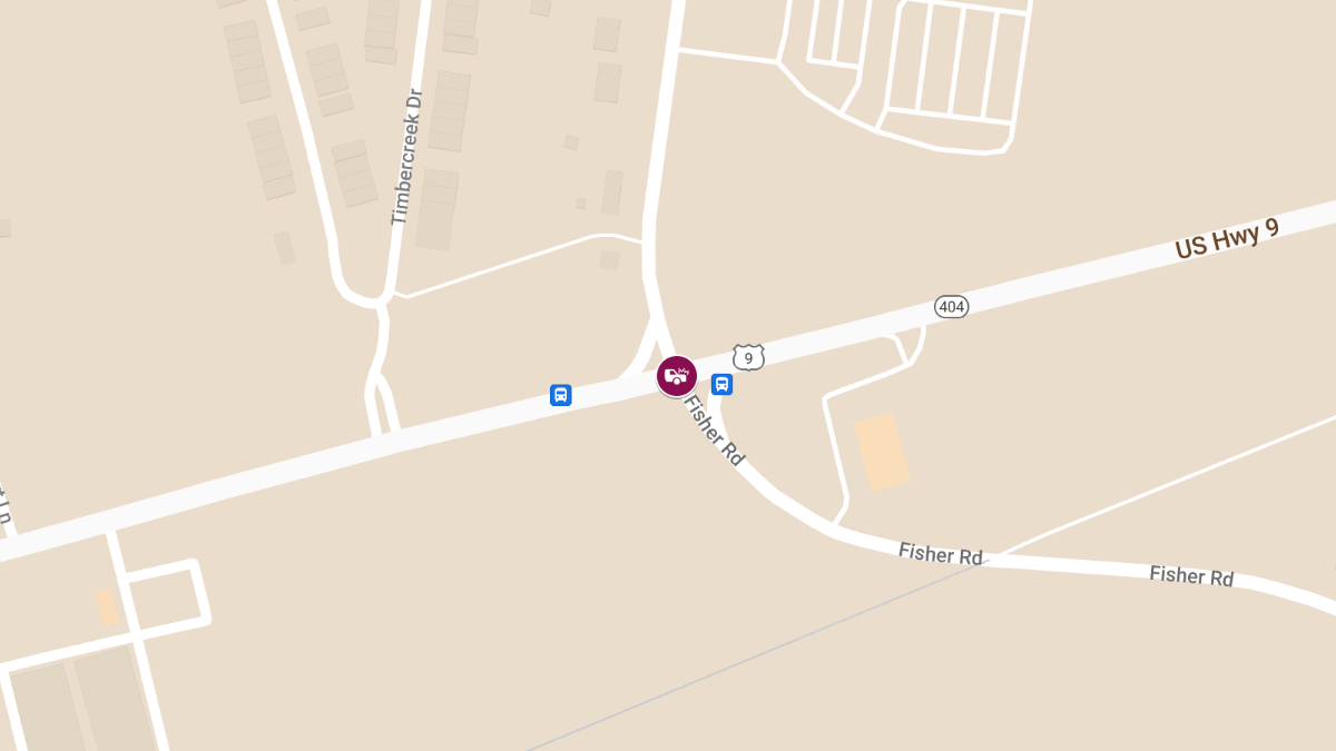 Crash with Injuries at Hudson Rd & Fisher Rd