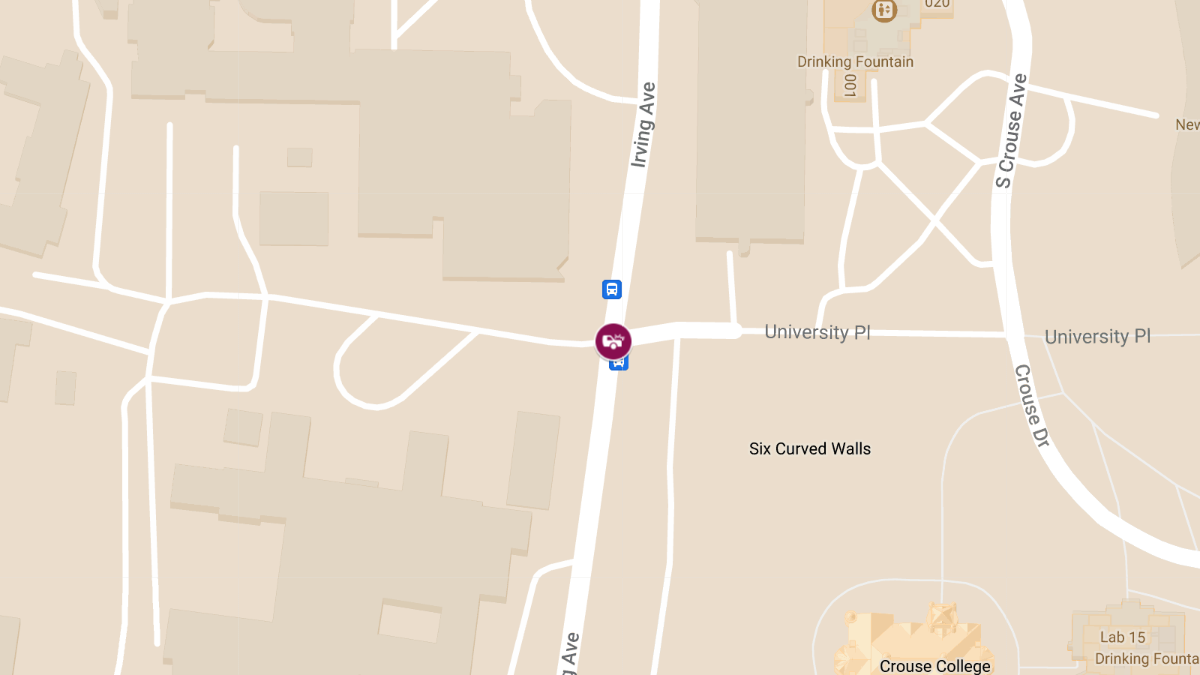 Crash with Injuries at Irving Ave NB SB at University Pl