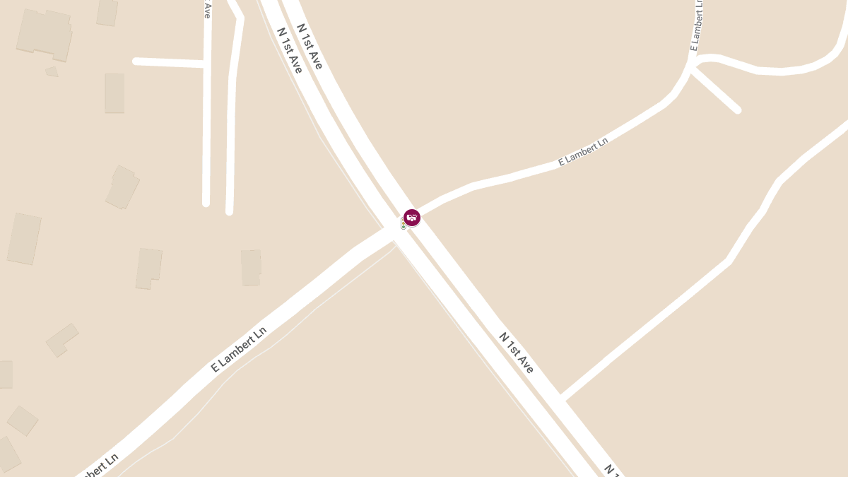 Crash with Injuries at Lambert and 1st Ave