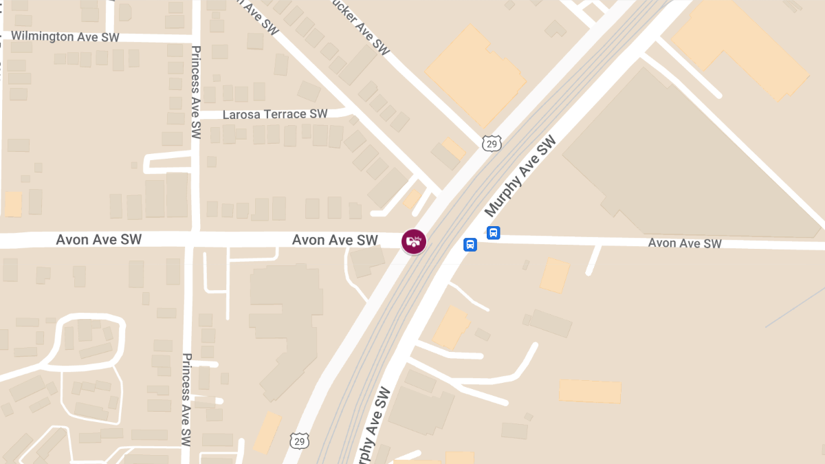 Crash with Injuries at Lee St SW & Avon Ave SW