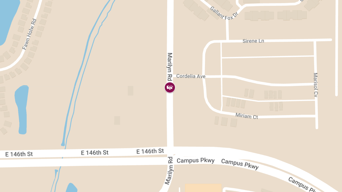 Crash with Injuries at Marilyn Rd & Cordelia Ave