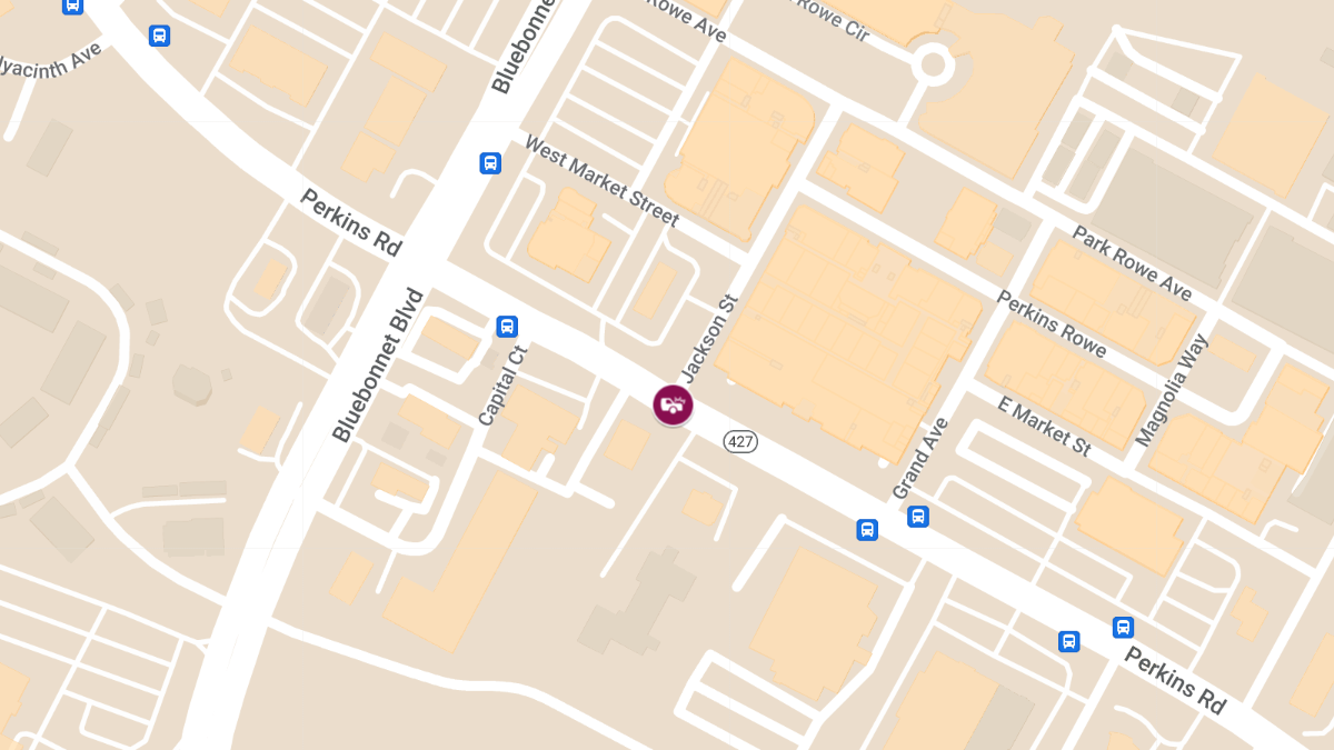 Crash with Injuries at Perkins Rd & Jackson St