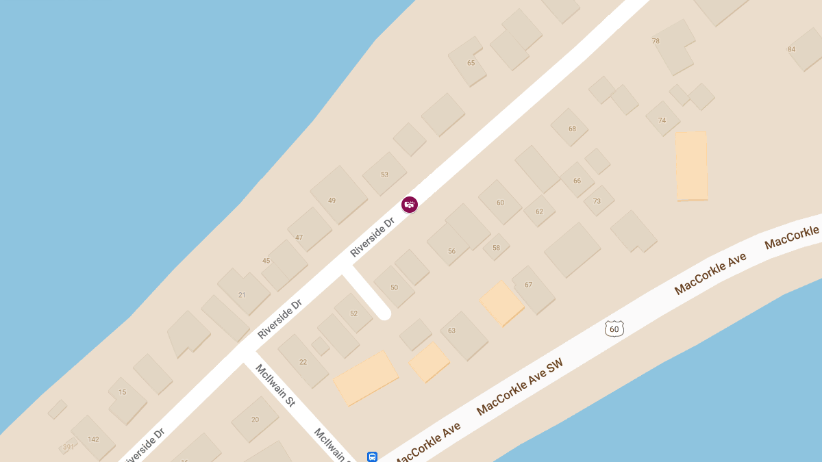 Crash with Injuries at River Walk Mall