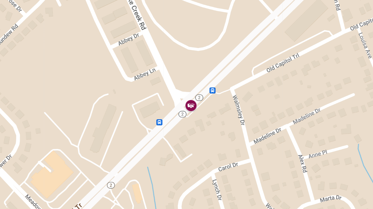 Crash with Injuries at Rte 2 (Capitol Trail) & Pike Creek Rd