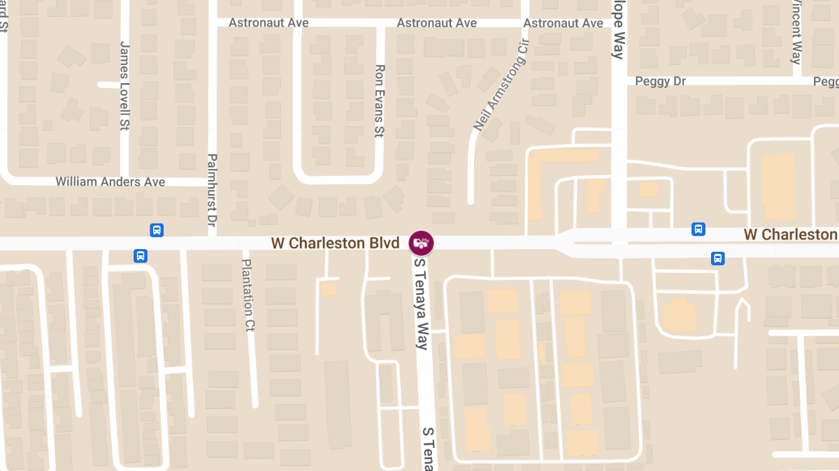 Crash with Injuries at W Charleston Blvd and S Tenaya Way
