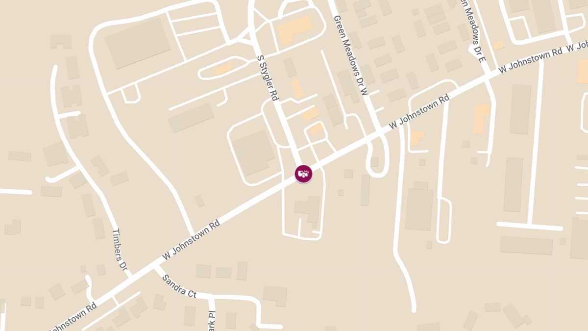 Crash with Injuries at W Johnstown Rd & S Stygler Rd