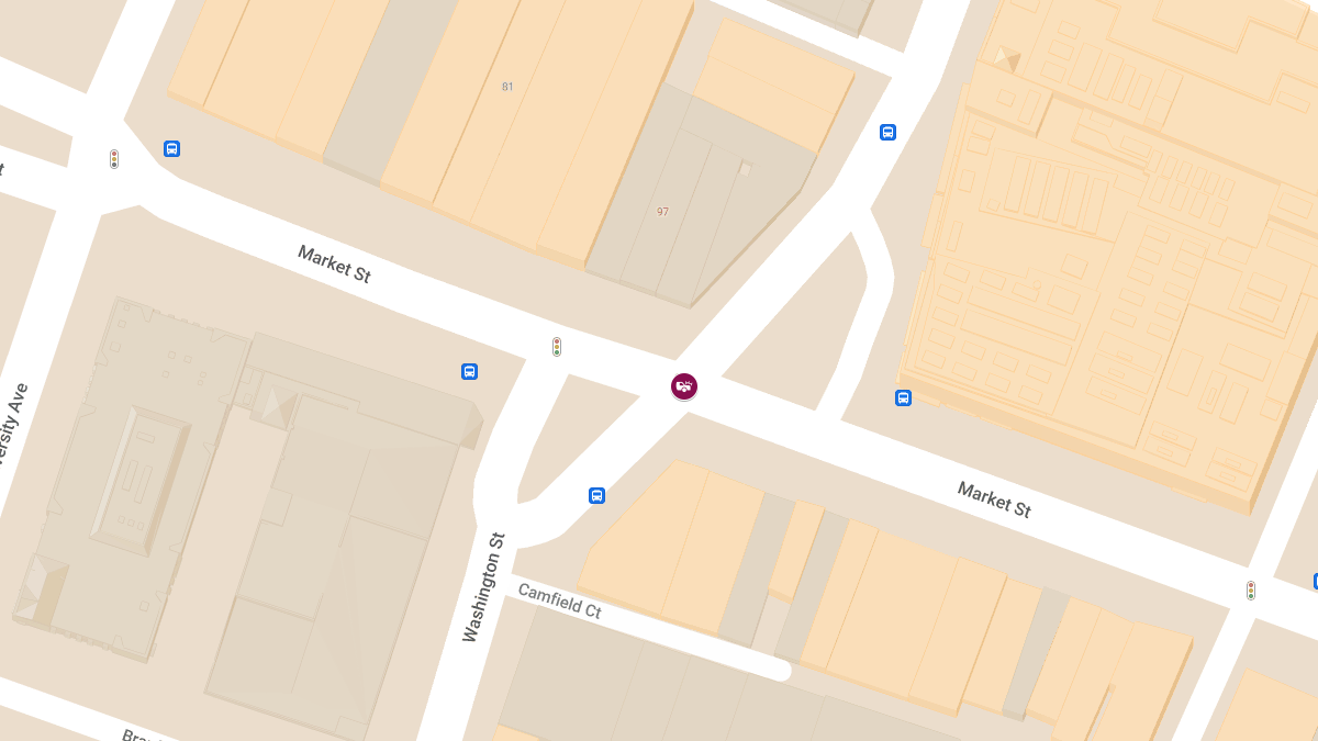 Crash with Injuries at Washington St & Market St