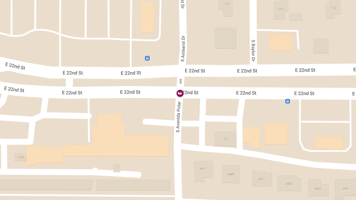 Crash with Injuries on 22nd at Avenida Polar, East of Wilmot