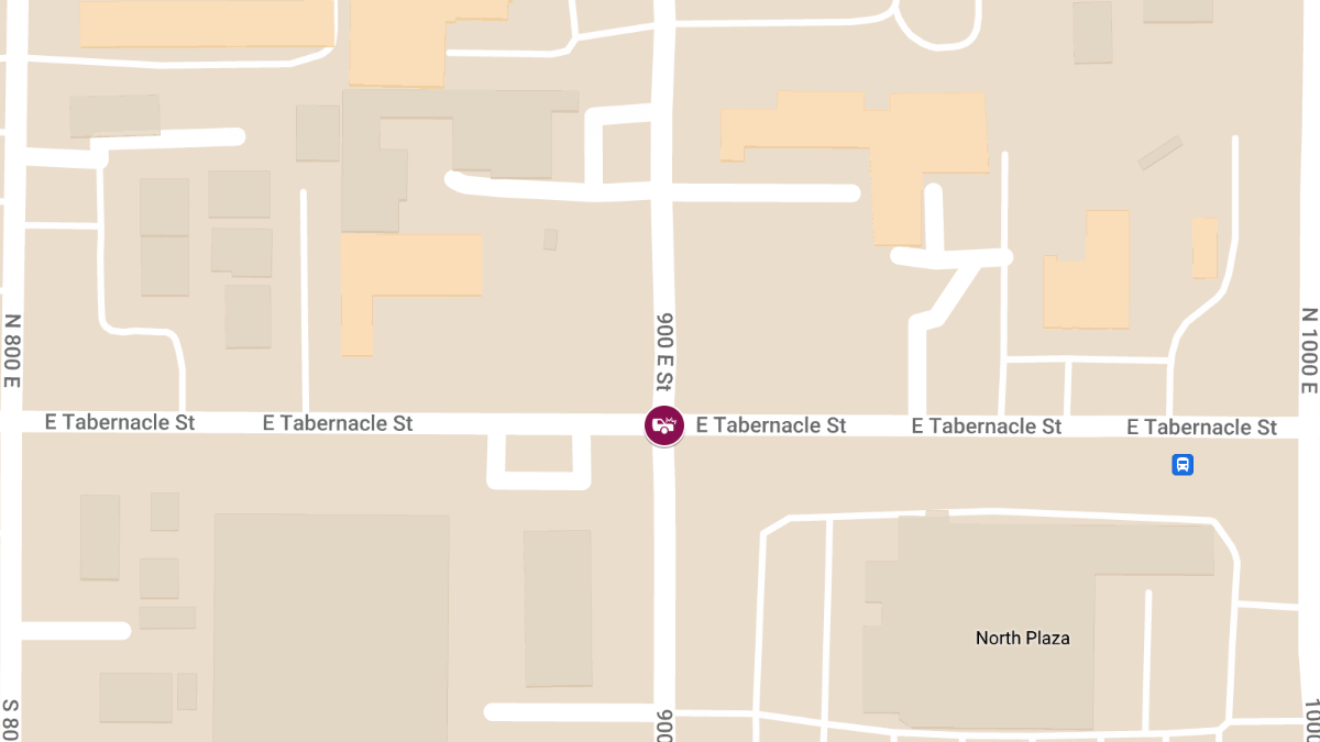 Crash with Injuries on 900 E Tabernacle