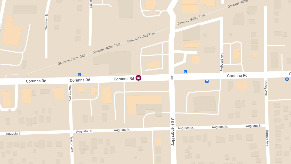 Crash with Injuries on Corunna Rd near S Ballenger Hwy