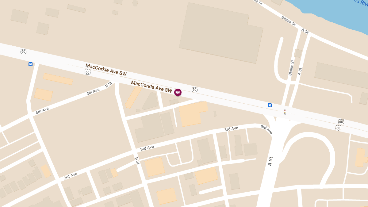 Crash with Injuries on MacCorkle Ave SW