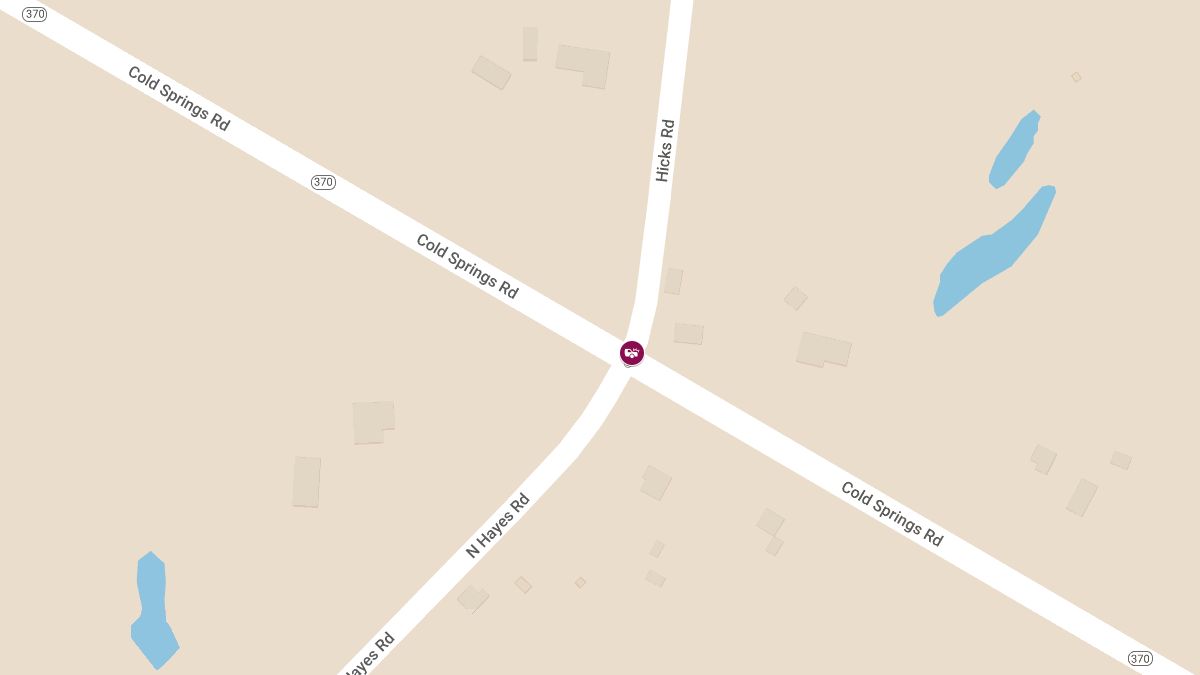 Crash with Injuries on Route 370 EB WB at Hicks Road