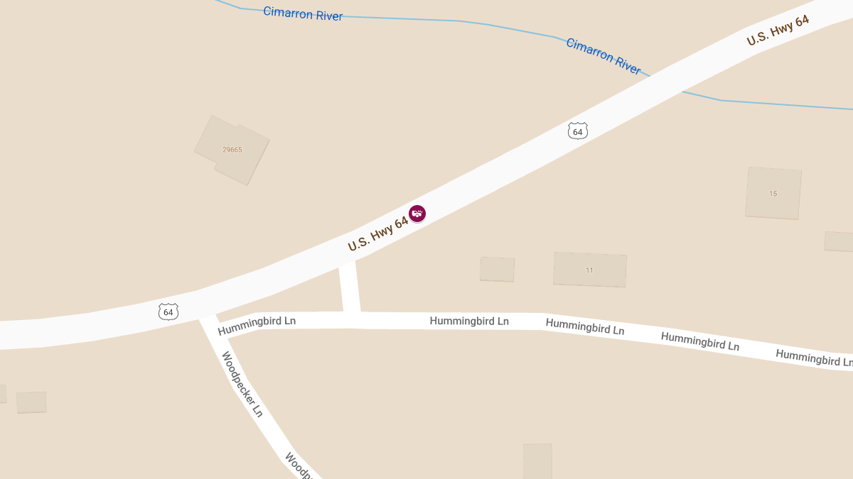 Crash with Injuries on U.S. Hwy 64 Near Intersection with U.S. Hwy 49