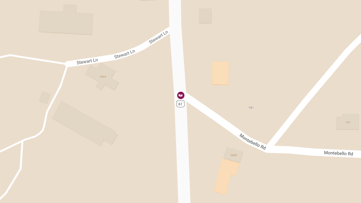 Crash with Injuries on US Hwy 67 at Montebello Rd