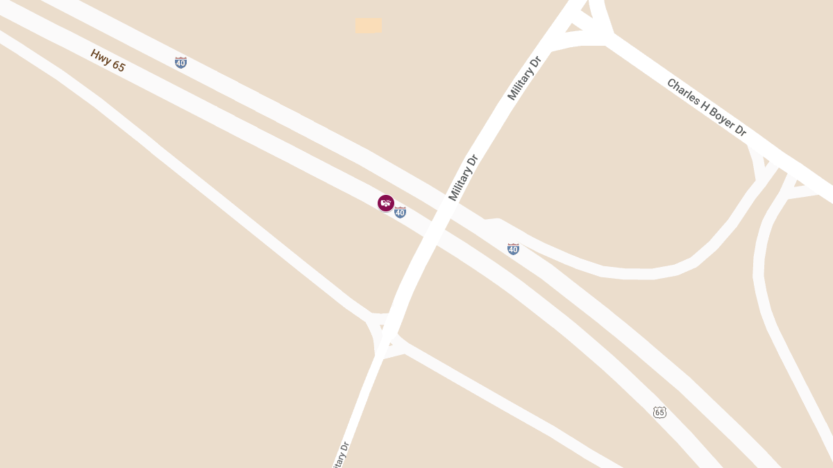 Crash with Injuries on WB I-40 near Exit 147