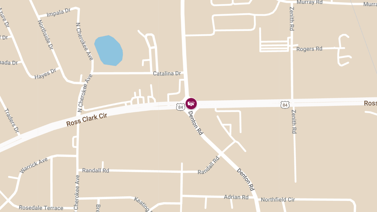 Critical Injury Accident at Denton Rd & Ross Clark Cir