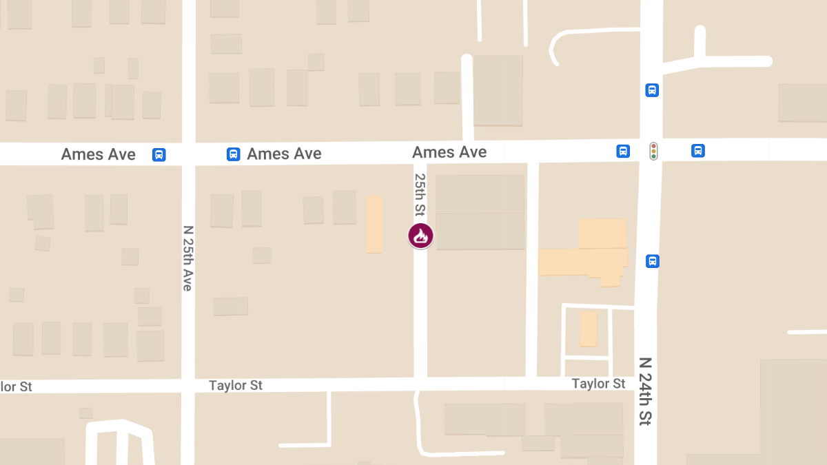 Critical Injury Reported in House Fire on N. 25th St