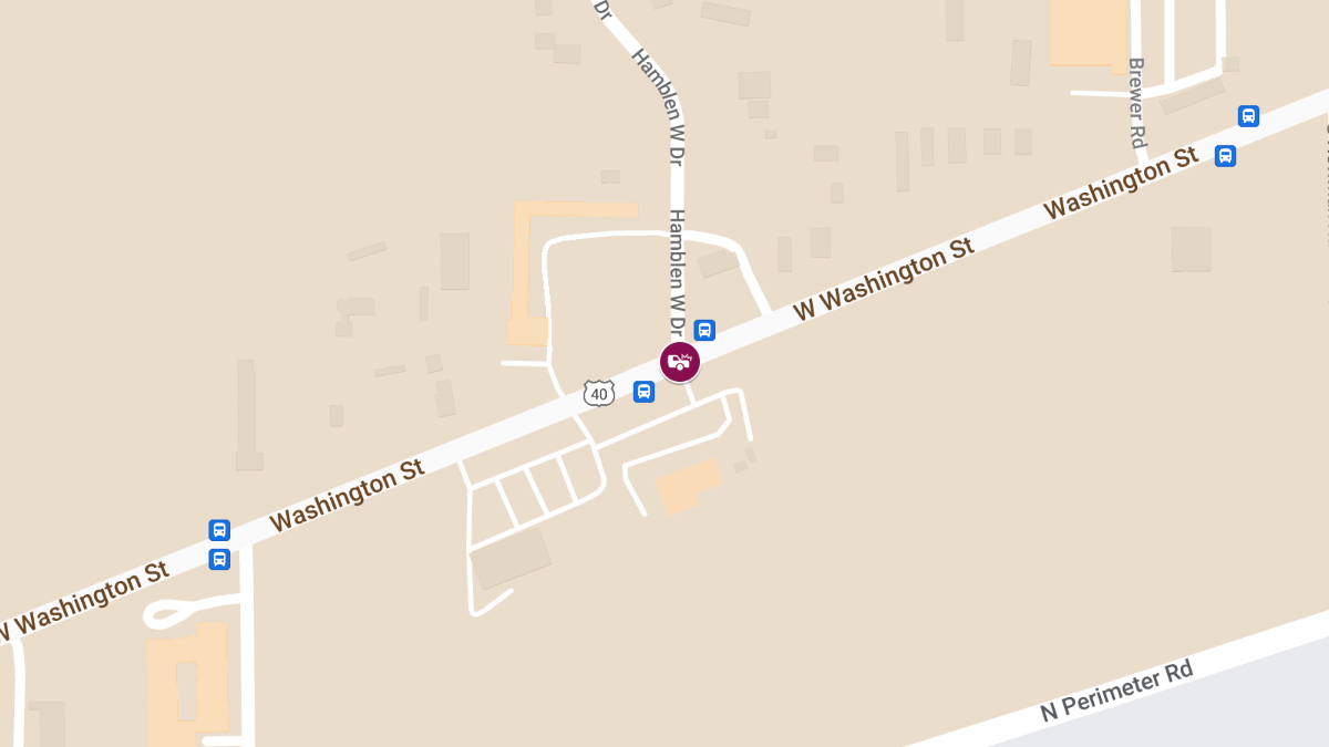 Critical Injury in Two-Vehicle Crash at W. Washington St & Hamblen W. Dr