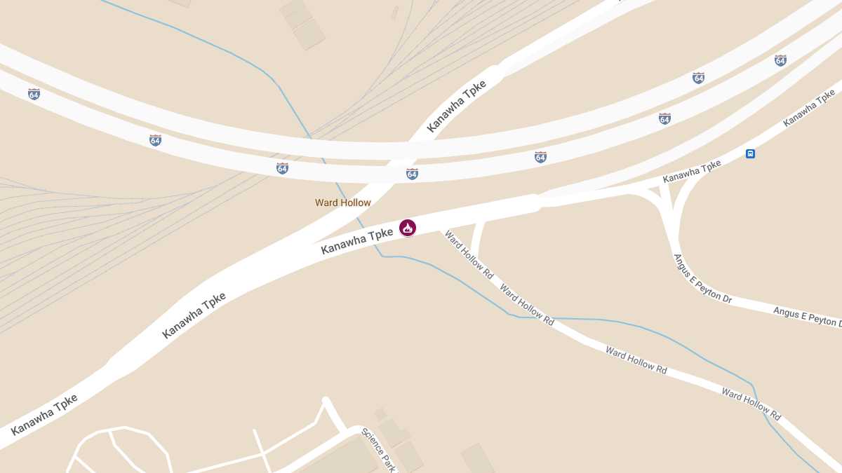 Early Morning House Fire on Kanawha Turnpike