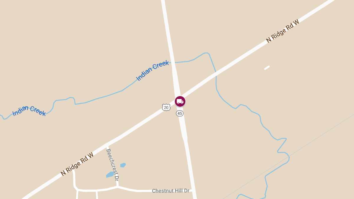 Fatal Crash Involving Garbage Truck on State Route 45