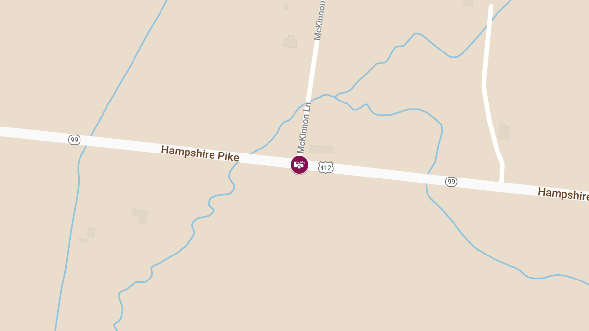 Fatal Crash at Hampshire Pike & McKinnon Ln