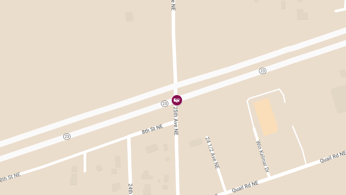 Fatal Crash at Highway 23 / 25th Avenue Northeast