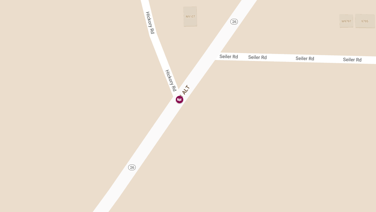 Fatal Crash at WIS 26 & Hickory Rd