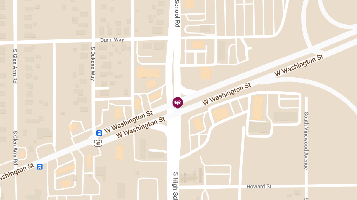 Fatal Crash at West Washington St and South High School Rd