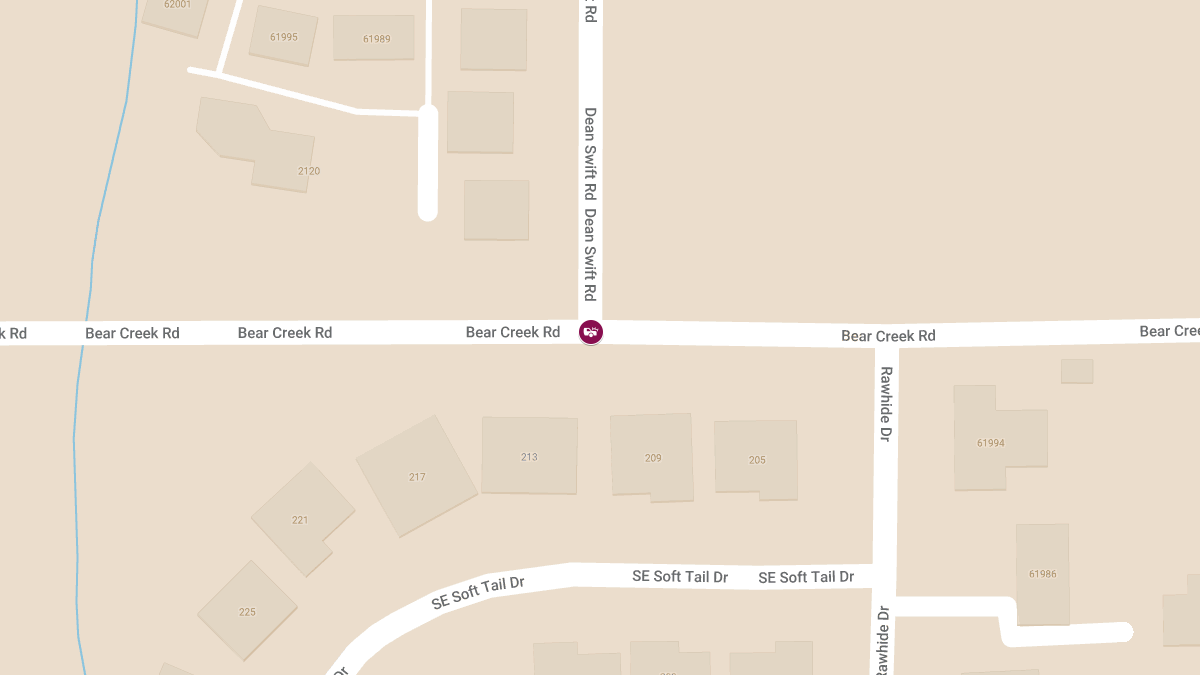 Fatal Crash of Pickup Trucks at Bear Creek Rd & Dean Swift Rd