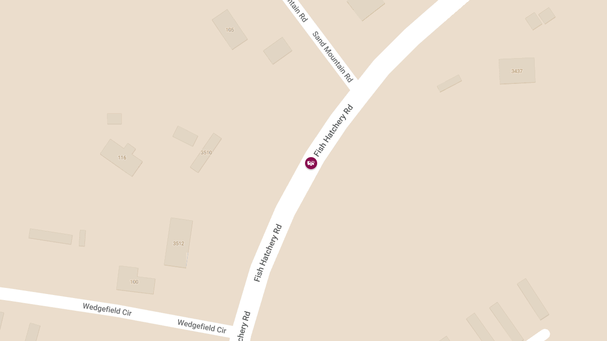 Fatal Crash on Fish Hatchery Rd Near Sand Mountain Rd