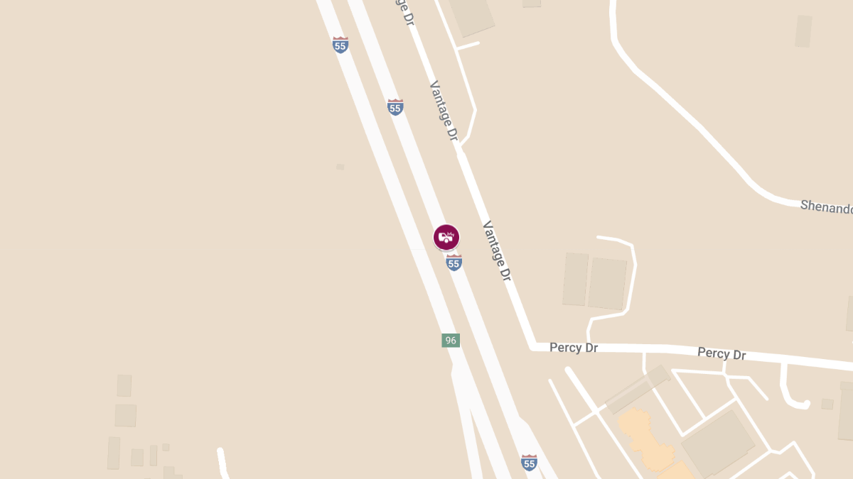 Fatal Crash on Southbound I-55, 9 Miles North of Jackson