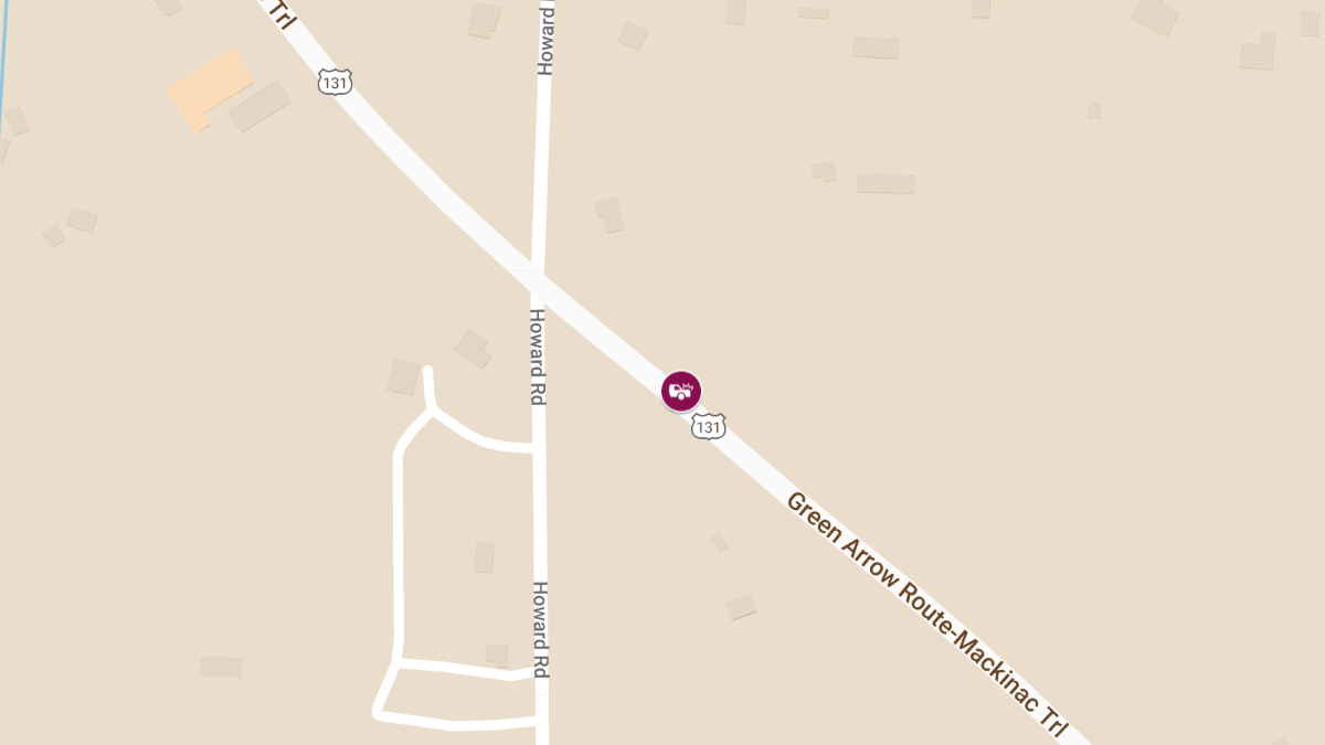 Fatal Crash on US-131 South of Howard Rd