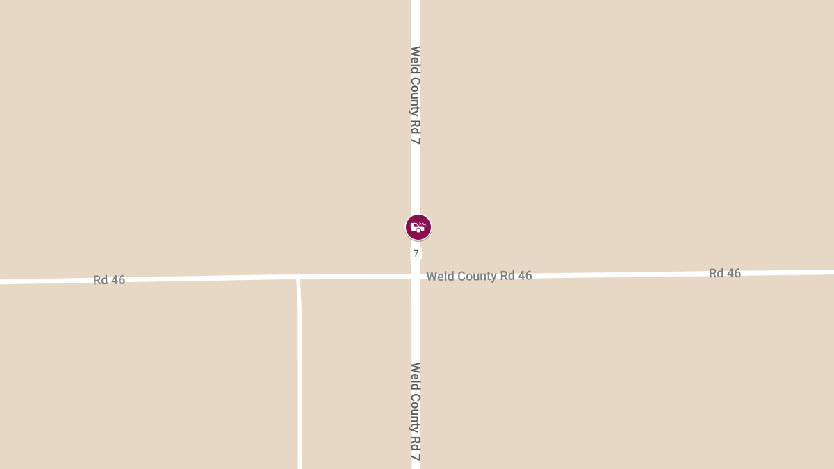Fatal Crash on Weld County Rd 20.5 and Weld County Rd 7