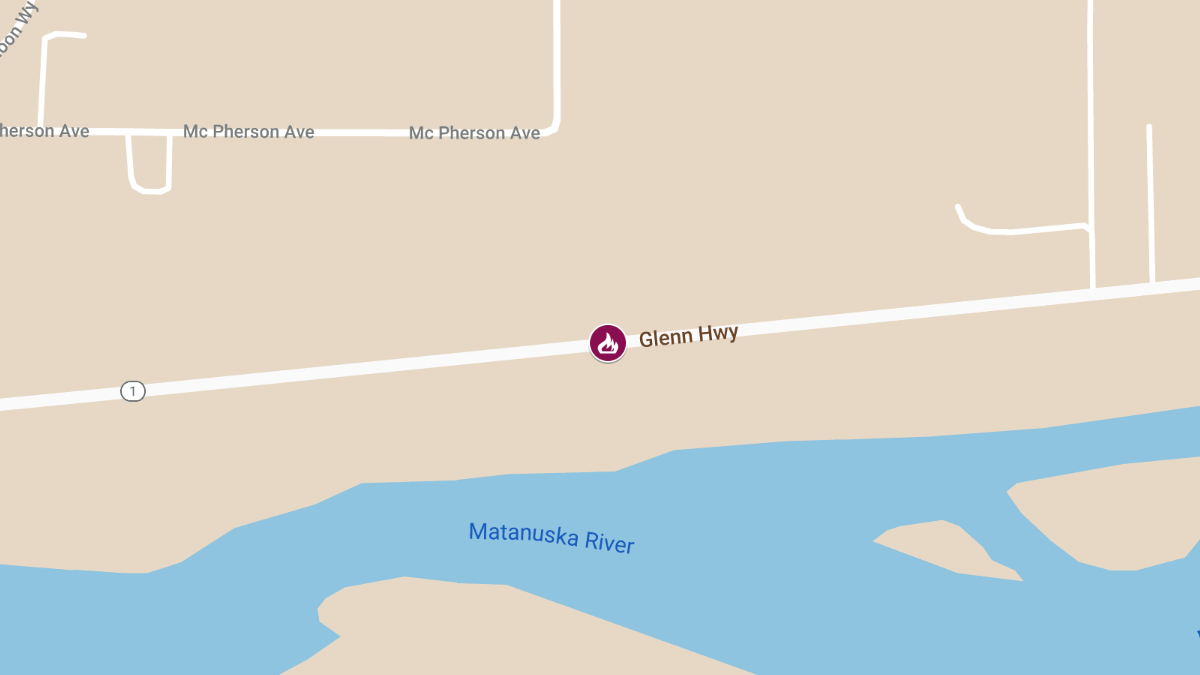 Fatal Fire at Glenn Hwy
