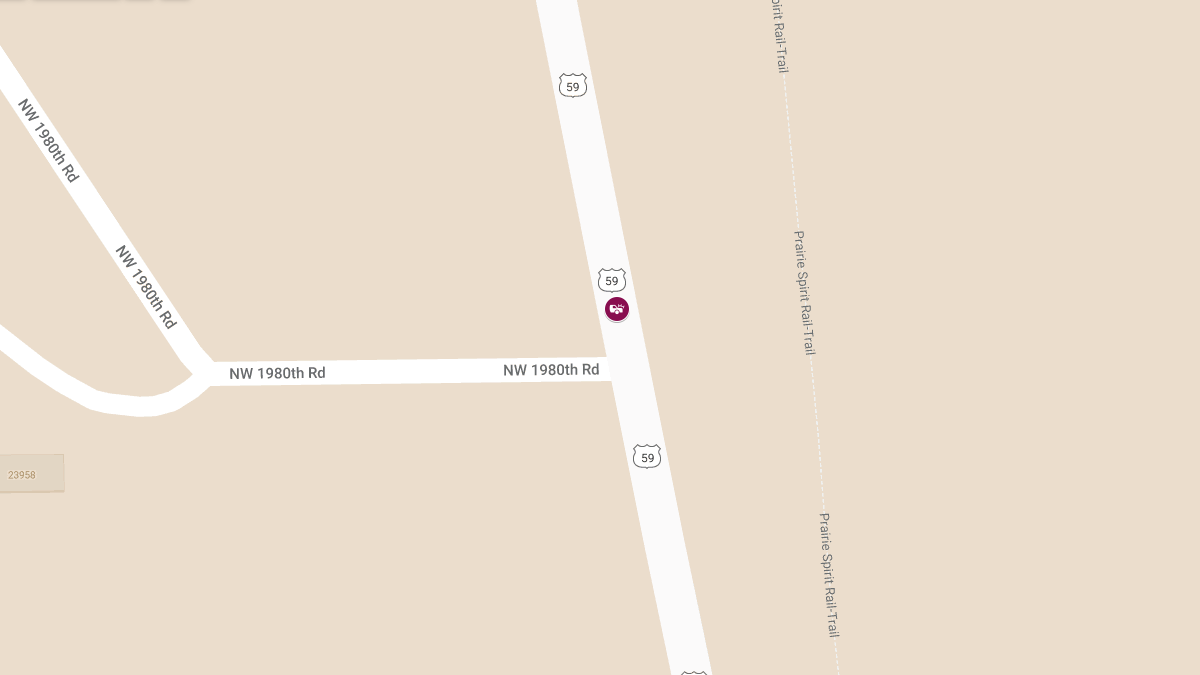 Fatal Head-On Collision on Highway 59 Leaves One Dead, One Seriously Injured