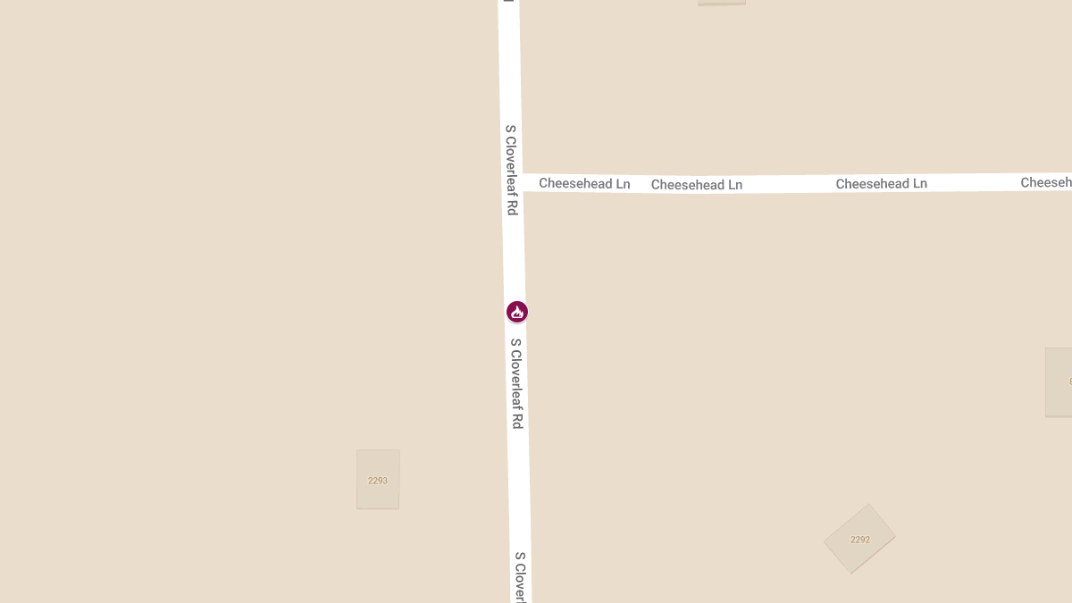 Fatal House Fire at 2293 Cloverleaf Rd