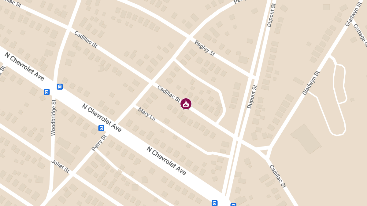 Fatal House Fire in the 700 Block of Cadillac St