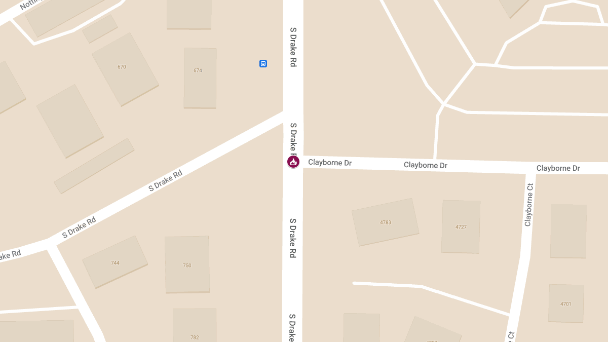 Fatal House Fire on Clayborne Dr at S. Drake Rd