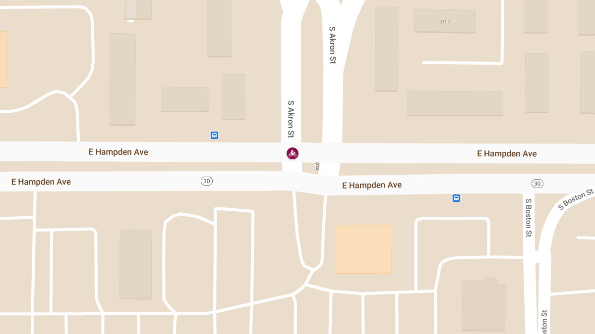 Fatal Motorcycle Accident at Hampden Ave & Akron St