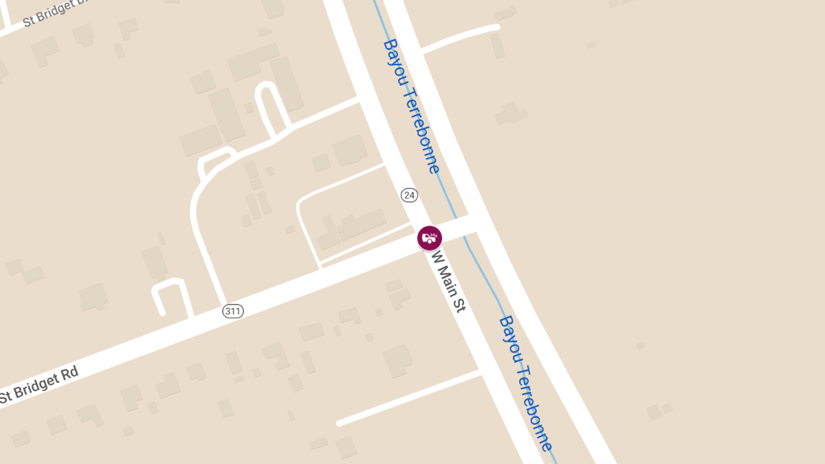 Fatal Motorcycle Crash at LA Hwy 24 and LA Hwy 311