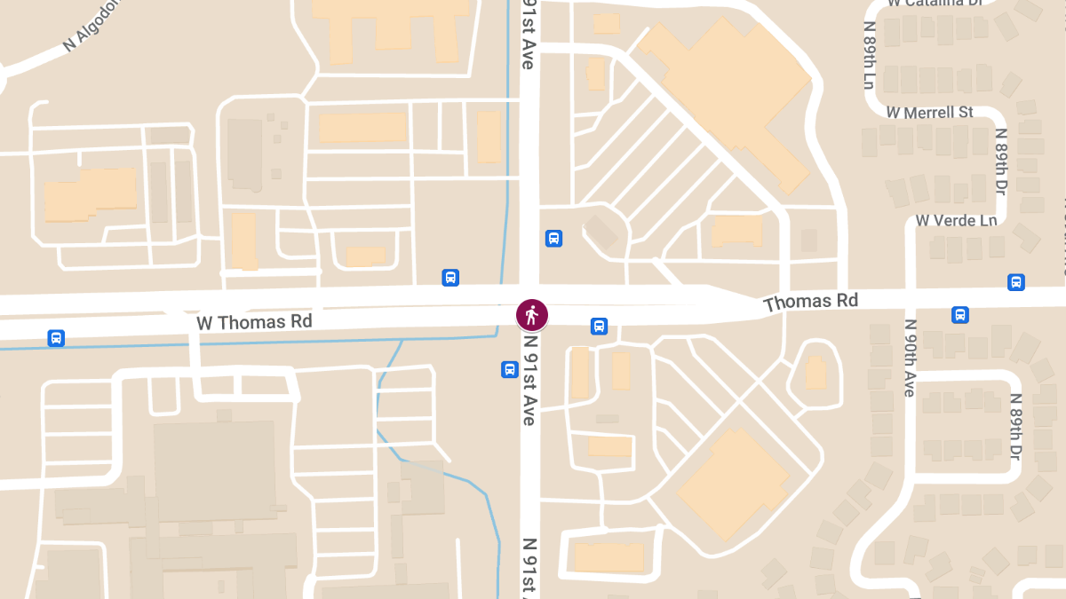 Fatal Pedestrian Accident at 91st Ave & Thomas Rd