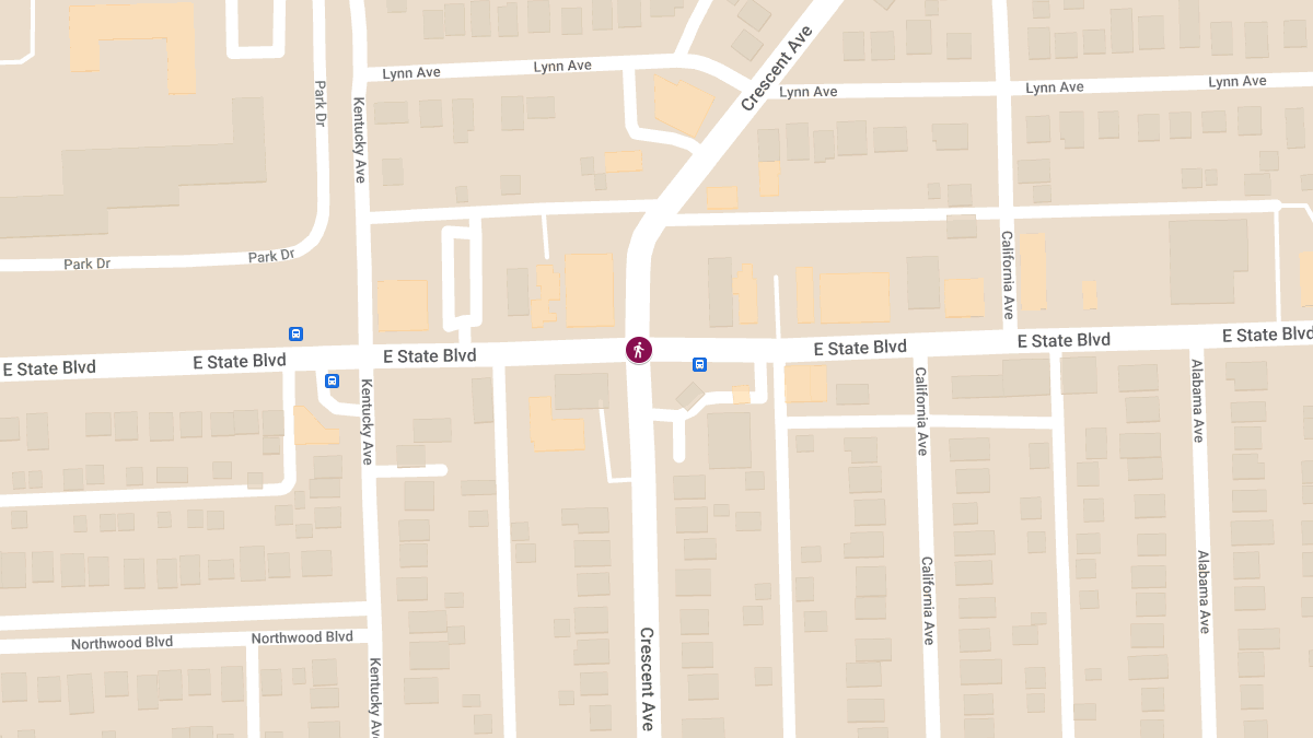 Fatal Pedestrian Accident at East State Blvd & Crescent Ave